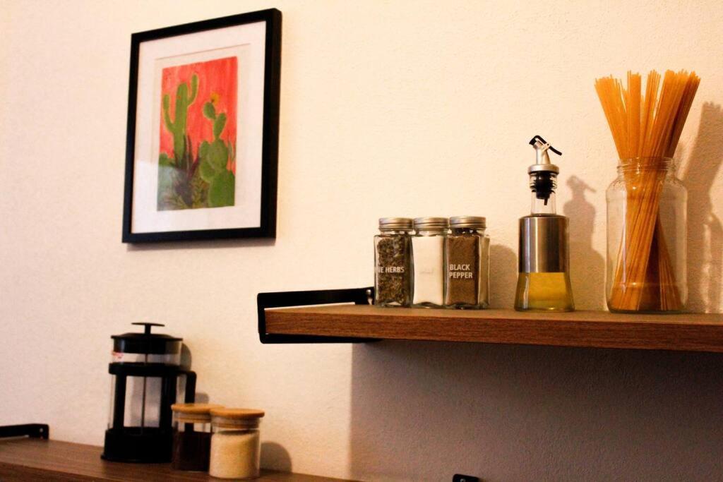New Mex Inspired Bo-Ho Chic Apartment With Private Patio And Roof Terrace メキシコシティ エクステリア 写真